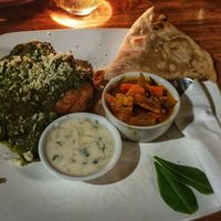 Potato-paneer balls at Milas in Yogyakarta