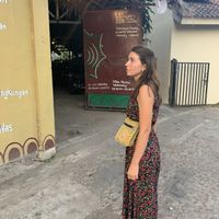 Front door at Milas in Yogyakarta