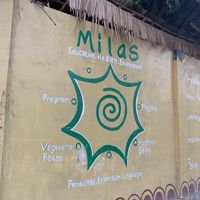 Entrance  at Milas in Yogyakarta