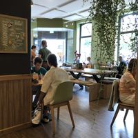 Interior at Bagels & Beans in Maastricht