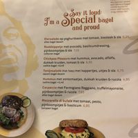 The Chickpea Pleasure and Hummus are vegan at Bagels & Beans in Maastricht