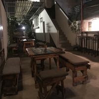 Outside seating  at Kwetu Restaurant & Craft Shop in Maputo