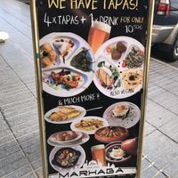 Also vegan 😃 at Marhaba in Gran Canaria