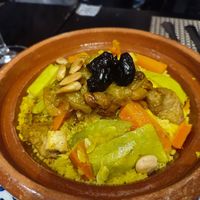 Cus cus de verduras at Marhaba in Gran Canaria