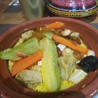 Coucous vegan at Marhaba in Gran Canaria