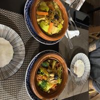 Couscous en tajin met tofu  at Marhaba in Gran Canaria