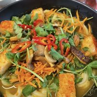 Kare burosu ramen with tofu   at Wagamama in Newcastle Upon Tyne