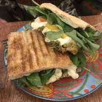 Panini  at La Rabona Peruvian Deli in Cusco