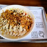 Madshrooms on Rice at Nature Boys in Tel Aviv