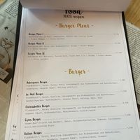 Menu  at be Well in Bochum