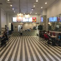 Roomy restaurant during Covid times. at Beatnic - Rockefeller Plaza in New York City