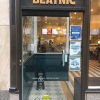 Entrance to Beatnic. at Beatnic - Rockefeller Plaza in New York City