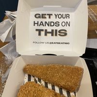 Vegan Crunchy Chiken #Veganuary at Beatnic - Rockefeller Plaza in New York City