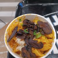 Mac and cheese at Beatnic - Rockefeller Plaza in New York City