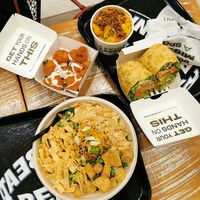 Fully vegan spread! at Beatnic - Rockefeller Plaza in New York City