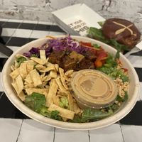 Peanut crunch salad  at Beatnic - Rockefeller Plaza in New York City