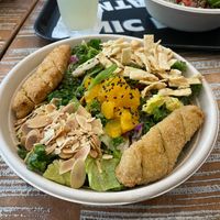 Crispy Chicky Bowl at Beatnic - Rockefeller Plaza in New York City