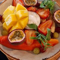 The fruit platter mmmmm at COOH Cafe in Alexandria