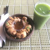 Vegan Gyoza at Burgreens - Pondok Indah in Jakarta