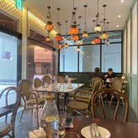 Inside   at Hummus Kitchen at Parnas Mall in Seoul