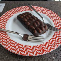 Snickers bar was so good! at VegaNarsist - Nişantaşı in Istanbul