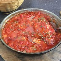 Sade peynirli menemen at VegaNarsist - Nişantaşı in Istanbul