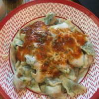 Dumplings with spinach - ok  at VegaNarsist - Nişantaşı in Istanbul