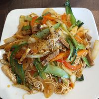 Singapore noodles at Hoa Sen - Nguyen Van Cu in Da Lat