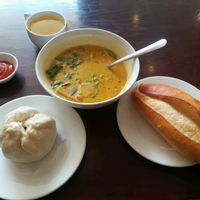 curry soup  at Hoa Sen - Nguyen Van Cu in Da Lat