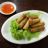 fried spring rolls at Hoa Sen - Nguyen Van Cu in Da Lat