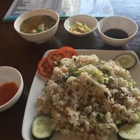 Veg rice  at Hoa Sen - Nguyen Van Cu in Da Lat