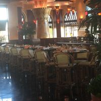 Dim lighting in restaurant  at The Cheesecake Factory in Pittsford