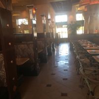 Seating booths and tables at The Cheesecake Factory in Pittsford