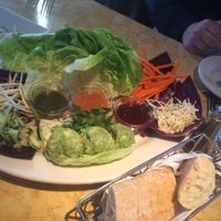 Vegetarian Thai lettuce wraps with guacamole  at The Cheesecake Factory in Pittsford