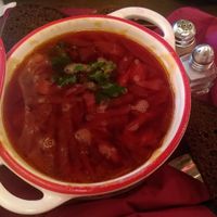Vegan Borscht. at Cafe Bar 67 in Athens