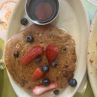 Vegan side pancake to share!  at Snooze - Larimer St in Denver