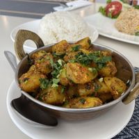 Indian fried potatoes   at Golden Paradise in Phuket