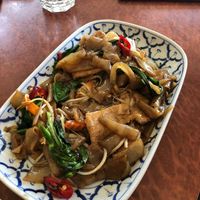 Pork pad see yew at Madame K's Vegetarian - Williamstown in Williamstown