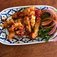 Hot fried Chicken  at Madame K's Vegetarian - Williamstown in Williamstown