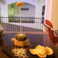 Vegan Burger at FAMA Aperitif Bar in Benalmadena