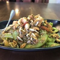 Tea Leaf Salad, 2500MMK (delicious!!) at Shan Kitchen in Yangon