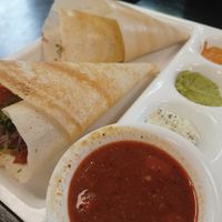 Pav bhaji dosa at Shiv Sagar - Juhu Tara Rd in Mumbai