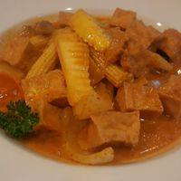 Yellow Curry with Tofu & Veggies at Banana Blossom in Cleveland