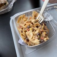 Pickle pasta! at Sea Salt & Cinnamon in Muncie