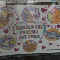 amazing art work on display❤️  at Sea Salt & Cinnamon in Muncie