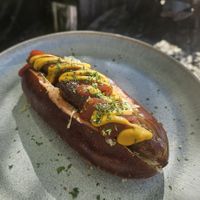 Vegan Dog at Okere Falls Store in Rotorua