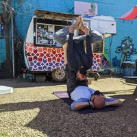 Hanging out for a shake. at MIlky Way Shakes in Austin