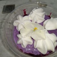 Violet milkshake at MIlky Way Shakes in Austin