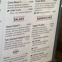 Vegan menu noon–6  at Small Mart in New Orleans