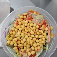 Chaat bowl...got it twice in two days!  3 at Small Mart in New Orleans